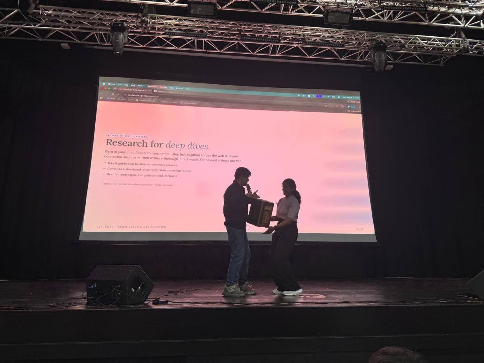 Claude101 LIVE, 1,000+ people trained in one night